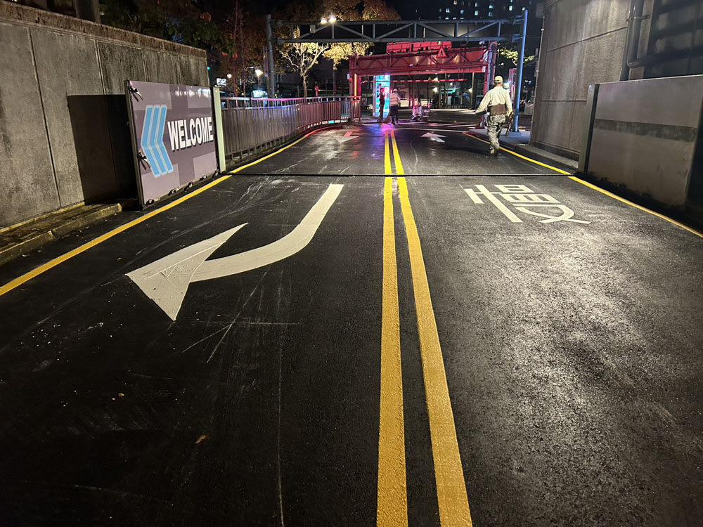 台北地下室停車場瀝青工程