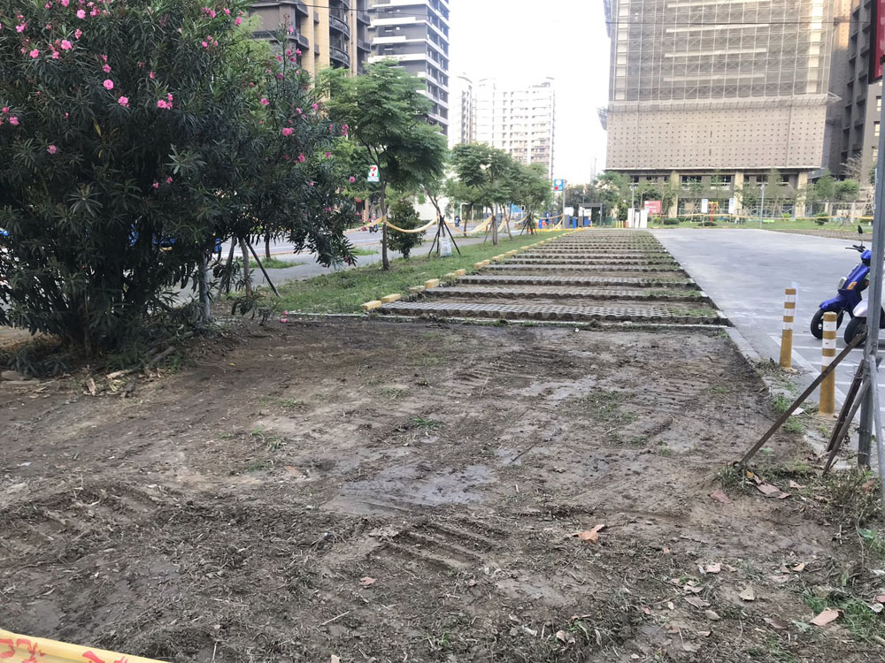 板橋平面停車場整地工程