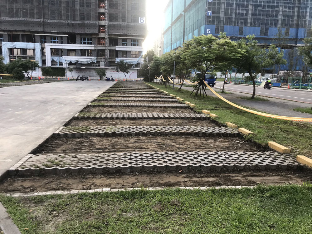 板橋平面停車場整地工程