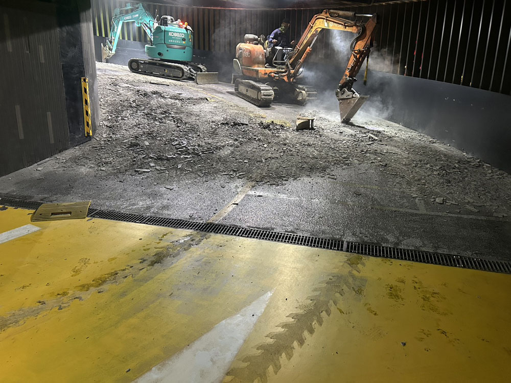 烏來立體停車場整地工程