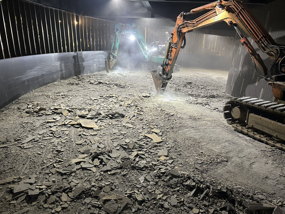 烏來立體停車場整地工程