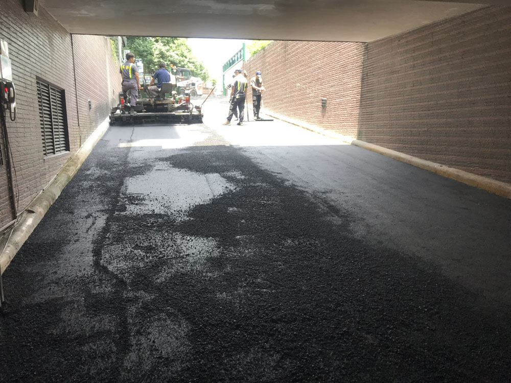 麗山國小柏油鋪設工程